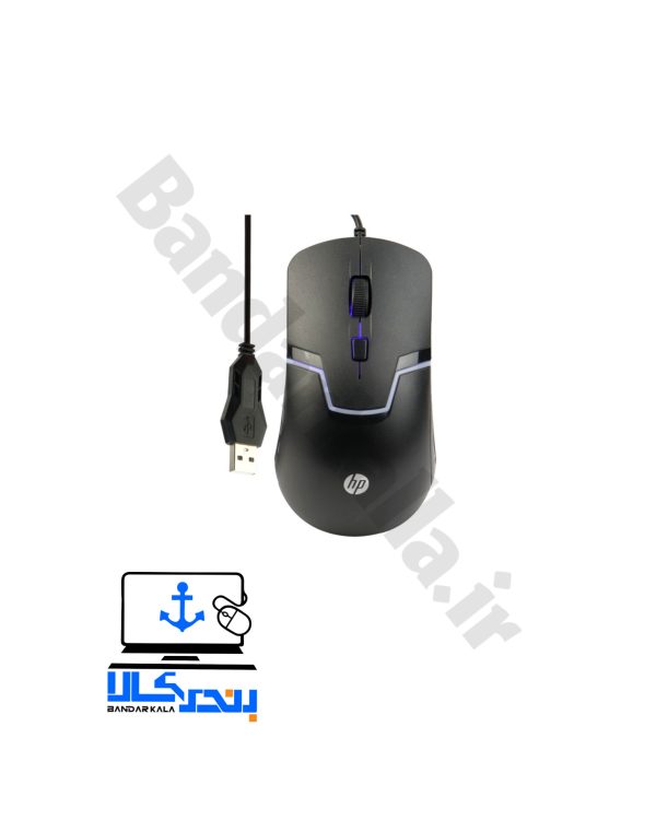 موس سیم دار HP M100