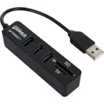هاب USB XP HC834R | مبدل USB با کارت‌خوان SD و Micro SD - تصویر 3